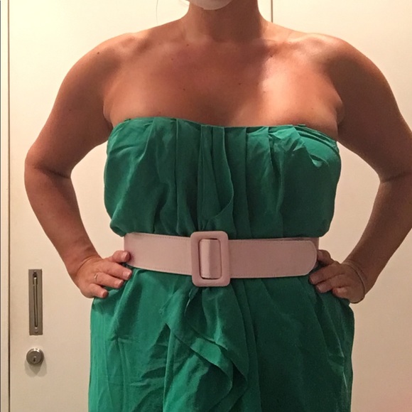 Green BCBG strapless dress - Picture 7 of 7